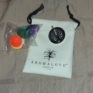 Silver Tree of Life Aromatherapy Pendant